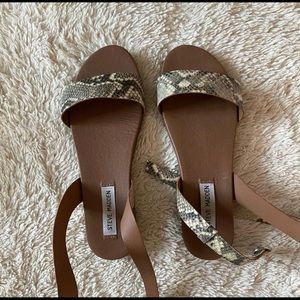 Steve Madden Snakeskin Sandals